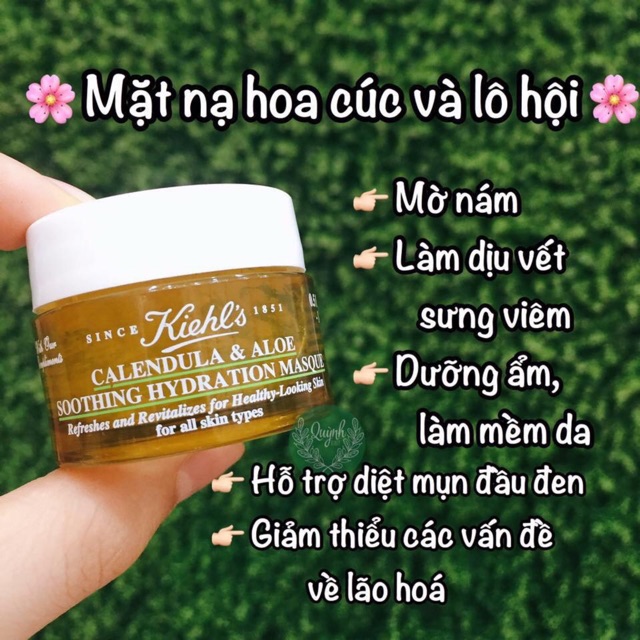 Mặt nạ hoa cúc Kiehl’s mini 14ml