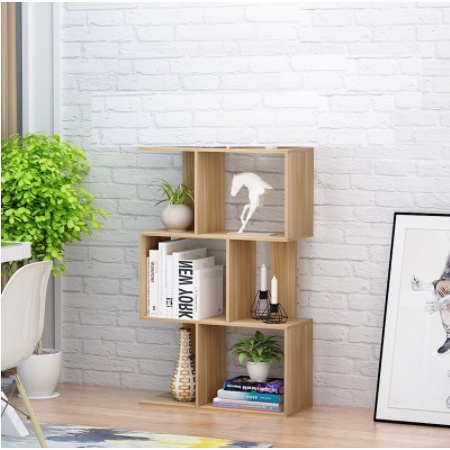 { XẢ HÀNG DỌN KHO} 💥FREESHIP💥 Kệ sách chữ S, ziczac, kệ gỗ đa năng độc đáo, sang trọng, giá lẻ rẻ như giá buôn