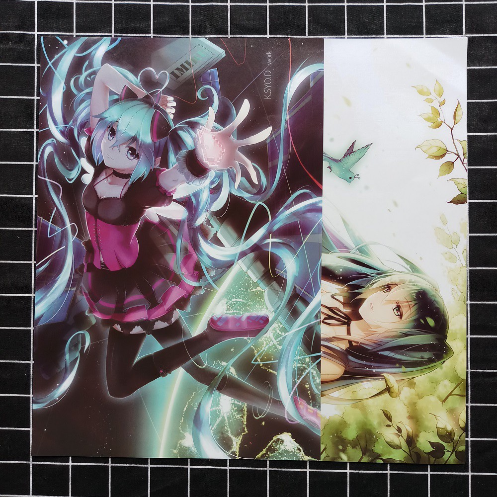 Poster Hatsune Miku (8 Tờ)