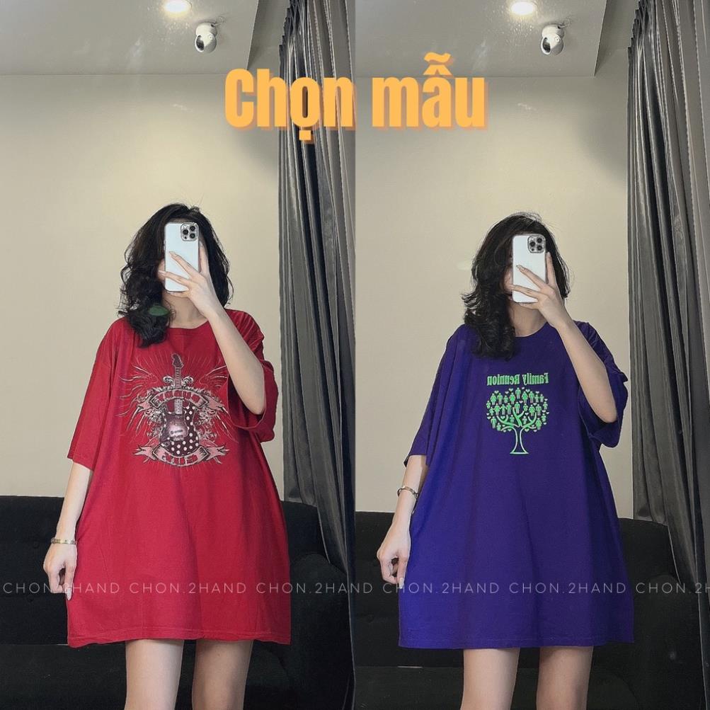 Khách được lựa mẫu⚠️Áo thun mỹ VIP 2hand chon2hand⚠️Cotton 100% form thụng tay lỡ giấu quần *