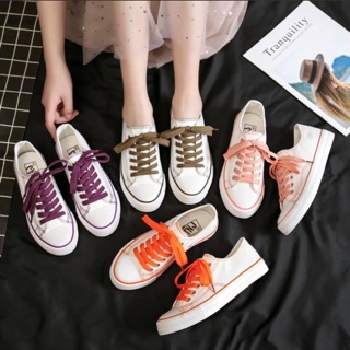 Giày vải cổ thấp