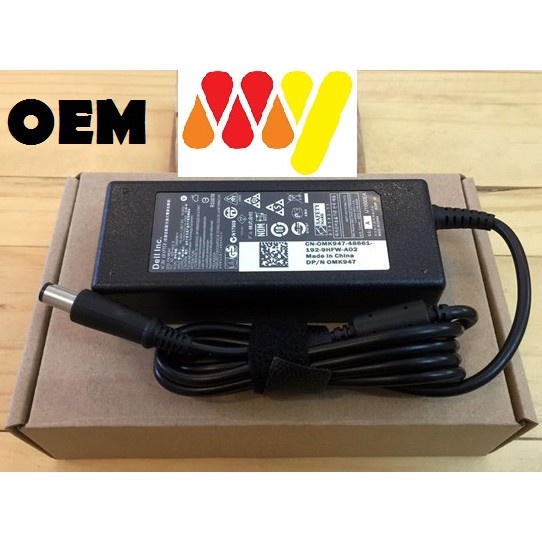 Sạc Laptop Dell 19.5V 4.62A (90w) Chân Kim To E6420 E6520 E6430 3442 3443 3543 3558 3521 3421 Adapter Kèm dây nguồn