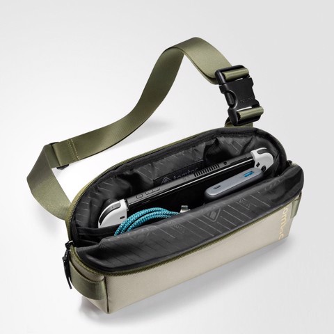 Túi Đeo Chéo Thời Trang Nam Nữ Tomtoc Lightweight Codura Sling Thiết Kế Nhiều Ngăn Chứa Thông Minh, Chống Thấm Nước