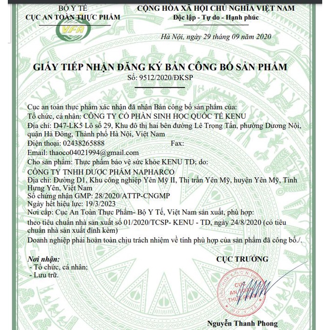 Kenu TD, hỗ trợ giảm đường huyết, giúp giảm nguy cơ biến chứng do tiểu đường