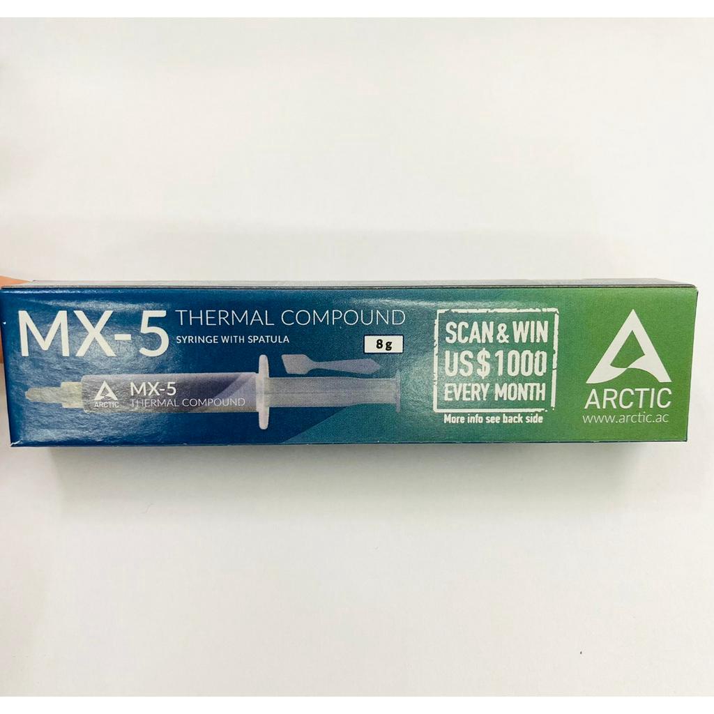 Keo tản nhiệt Arctic MX5 - 2g, 4g, 8g, 20g, - Mẫu mới MX-5 hiệu năng