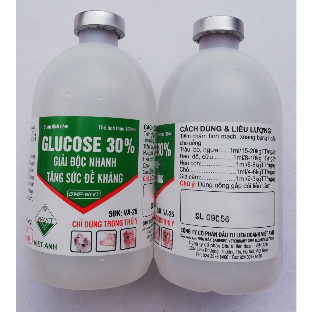 1 lọ GLUCO 30% 100ml
