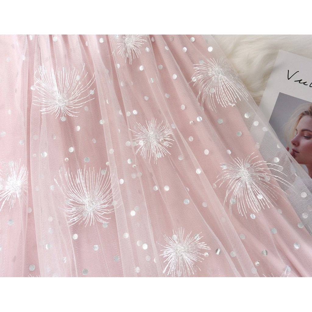 [ SIÊU HOT ]#O22 Chân váy công chúa dài qua đầu gối 2 lớp họa tiết bông tuyết hàng ORDER TMALL có hàng sau 16 ngày | BigBuy360 - bigbuy360.vn