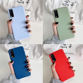 Ốp Điện Thoại TPU Dẻo Màu Sắc Ngọt Ngào Mỏng Nhẹ Thời Trang Cho Vivo Y20 Y12S Y20i V20 SE V19