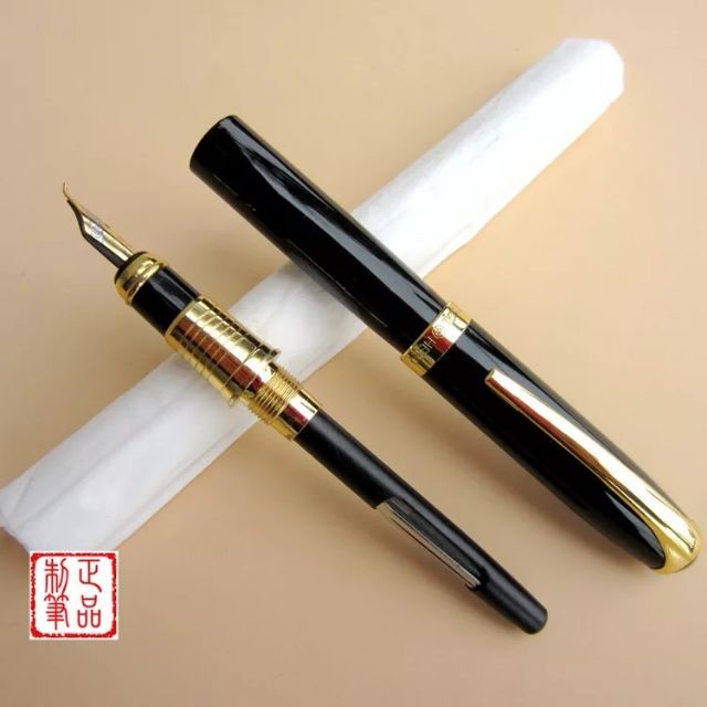 Bút Máy Thư Pháp - Bút Sắt Ngòi Cong - Bút Luyện Chữ Hán, chữ Trung Quốc