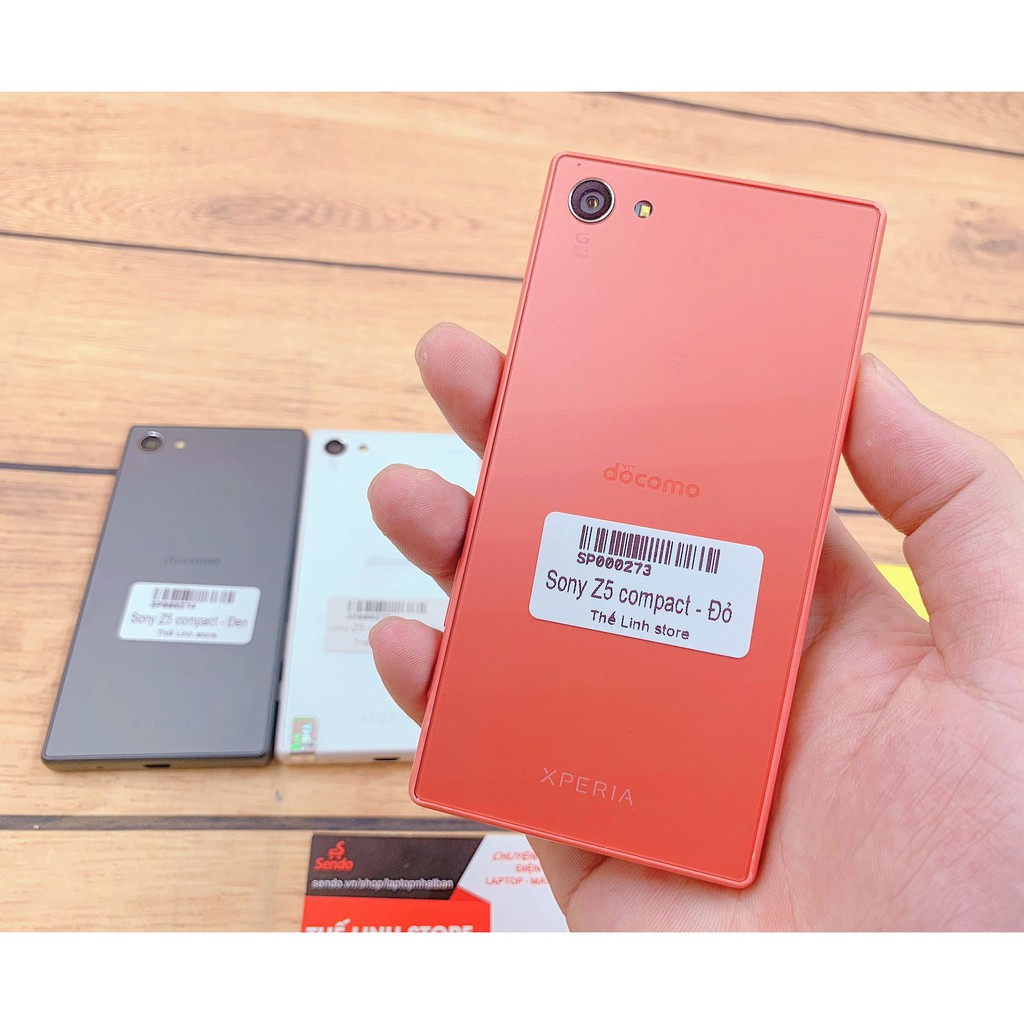 [Mã SKAMPUSHA8 giảm 8% đơn 300K] Điện thoại Sony Xperia Z5 Compact bản Nhật (SO-02H) - Có vân tay, Tặng ốp và cường lực