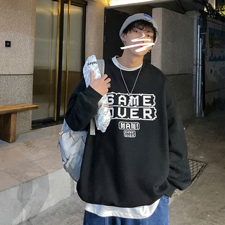 Áo Sweater Game Over phong cách Ulzzang Hàn Quốc tay dài họa tiết in hình phong cách cá tính CoolZ CZ508