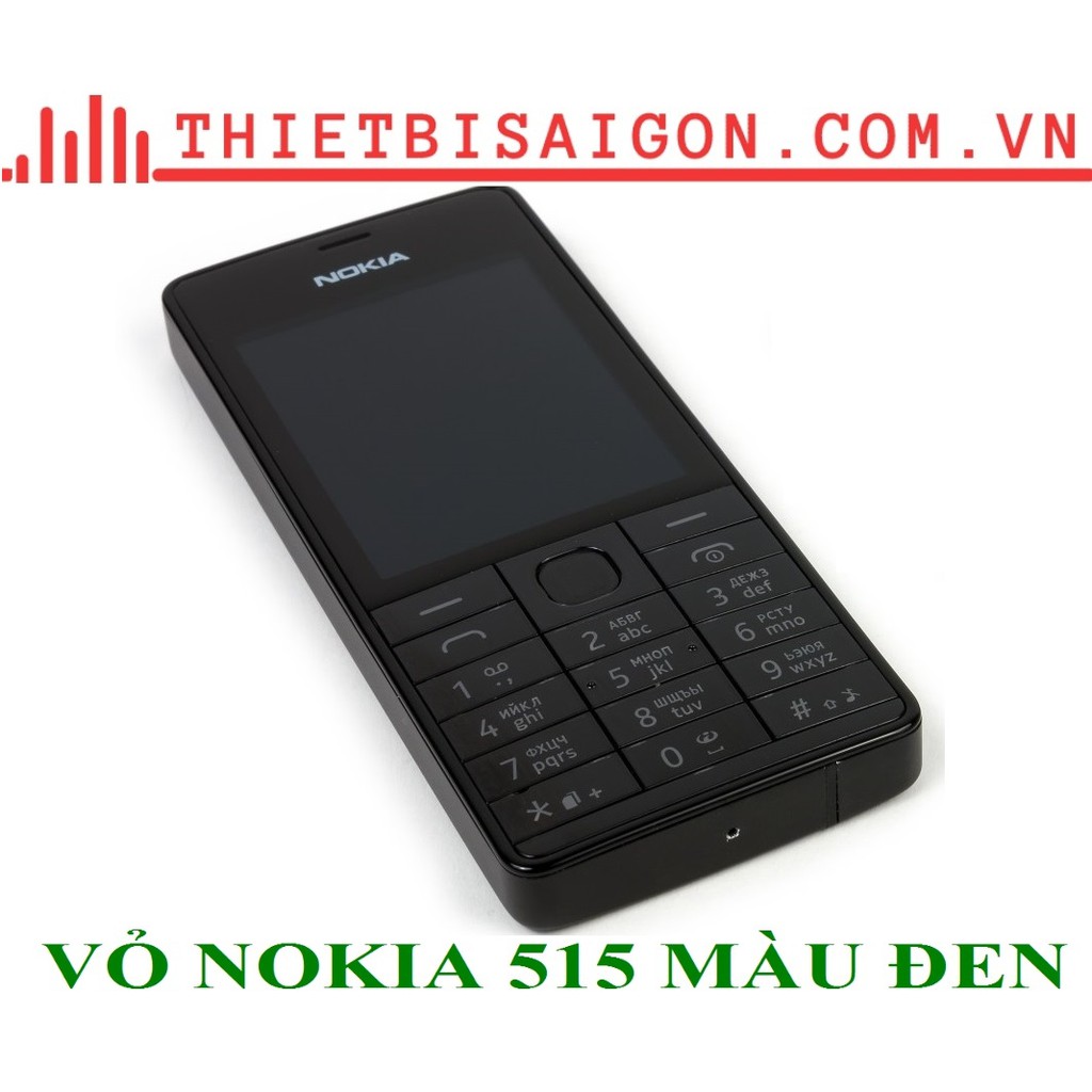 VỎ NOKIA 515 MÀU ĐEN