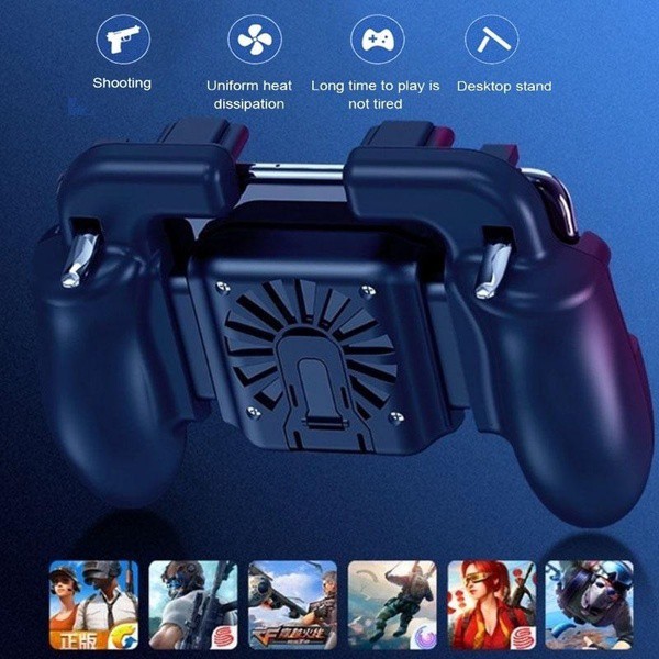 Tay cầm chơi game pubg mobile có quạt ♥️Freeship♥️ Giảm 30k khi nhập MAYT30 - Nút bắn pubg tay cầm chơi pubg mobile | BigBuy360 - bigbuy360.vn