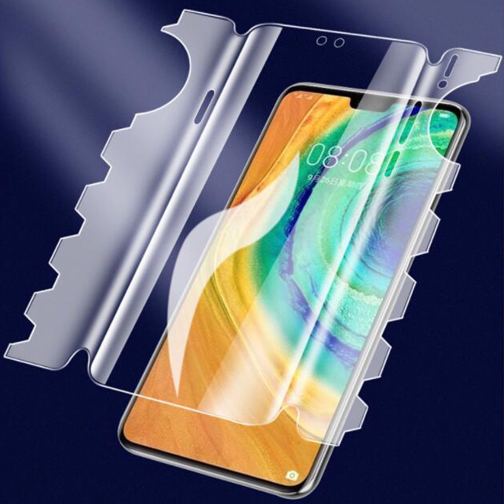 Miếng Dán Hydrogel Bảo Vệ Màn Hình Cho Huawei P40 P30 Pro Mate 30 40 20 Pro X Mate 40 Pro P50 Pro