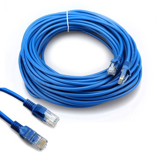 DÂY CÁP MẠNG CAT5 BẤM SẴN HAI ĐẦU 25 MÉT 30 MÉT- 35 Mét 40 MÉT 45 MÉT 50 MÉT Dây Mạng Bấm Sẵn 2 Đầu