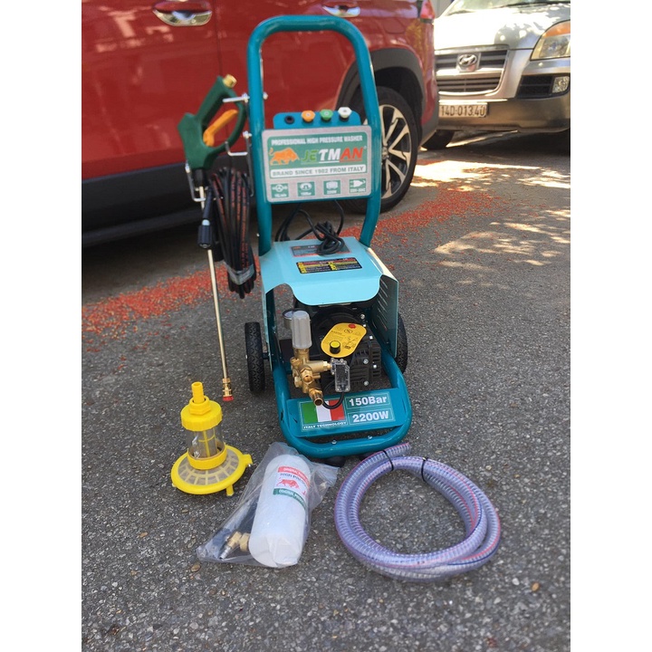 Máy Rửa Xe Cao Áp 2200W Jetman PCA2200A