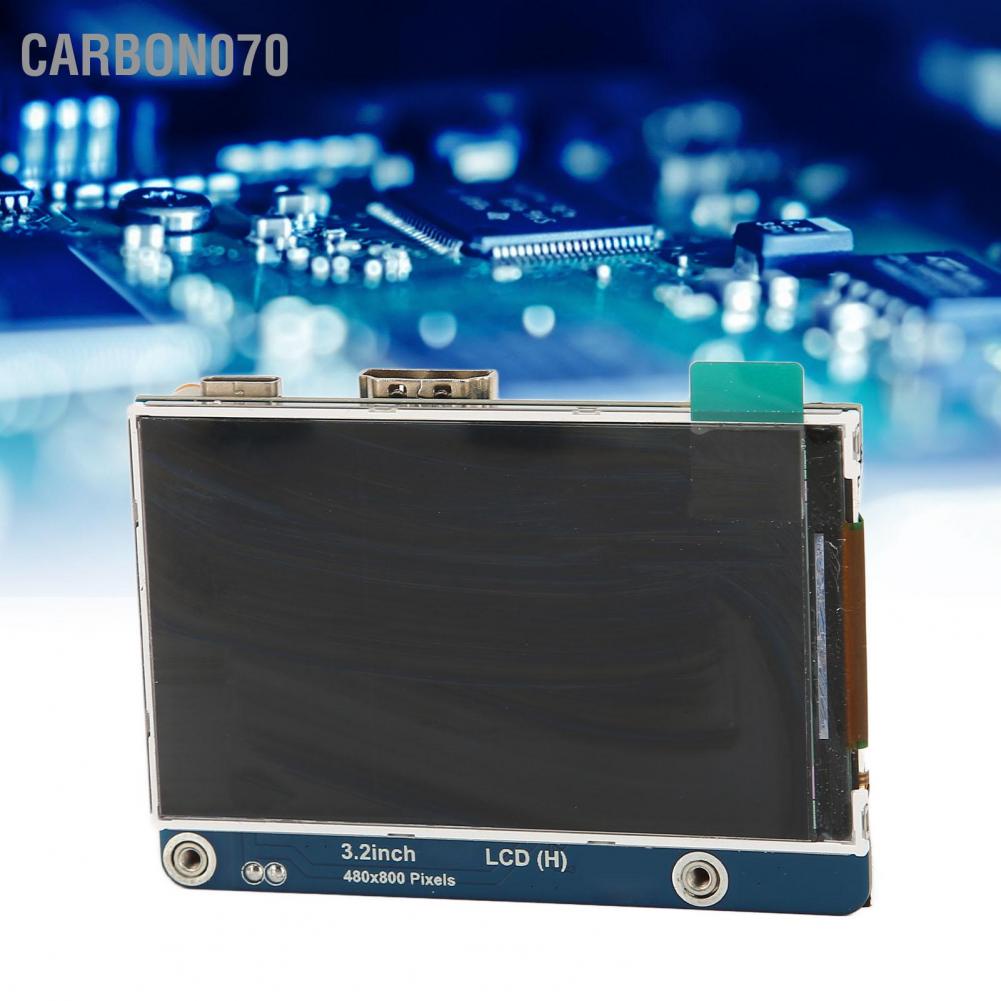 Hàng HOT Màn hình 3.2 inch cho Raspberry Pi Giao diện đa phương tiện độ nét cao HD IPS Độ sáng có thể điều chỉnh 480P HDMI【Carbon070】