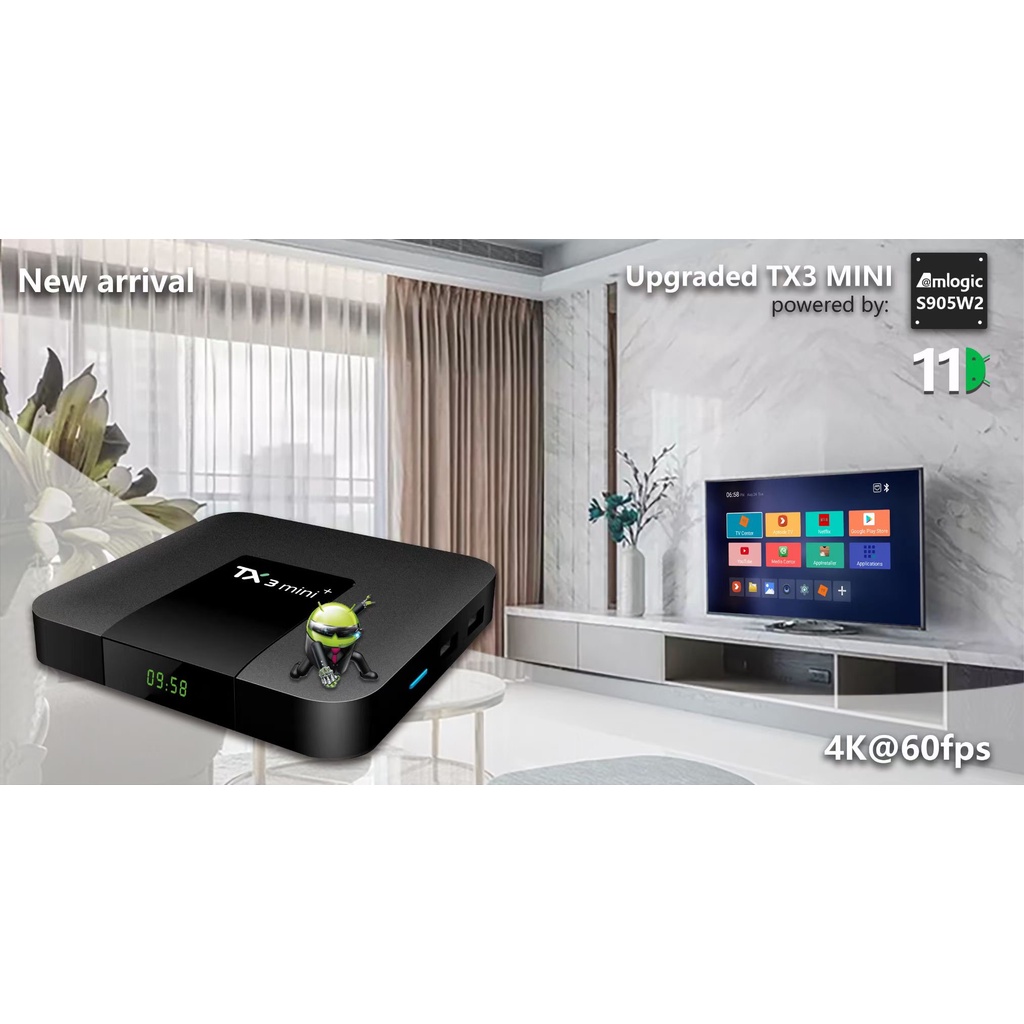 Android TV Box TX3 mini+ Plus - Amlogic S905W2, Ram 4GB, Android 11 | BigBuy360 - bigbuy360.vn