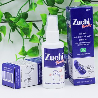 Xịt khử mùi Zuchi Family - Ngăn ngừa mùi hôi chân và giày