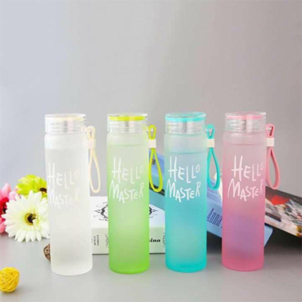 PISTA Kính Bình Nước Thủy Tinh Mờ Tiện Dụng