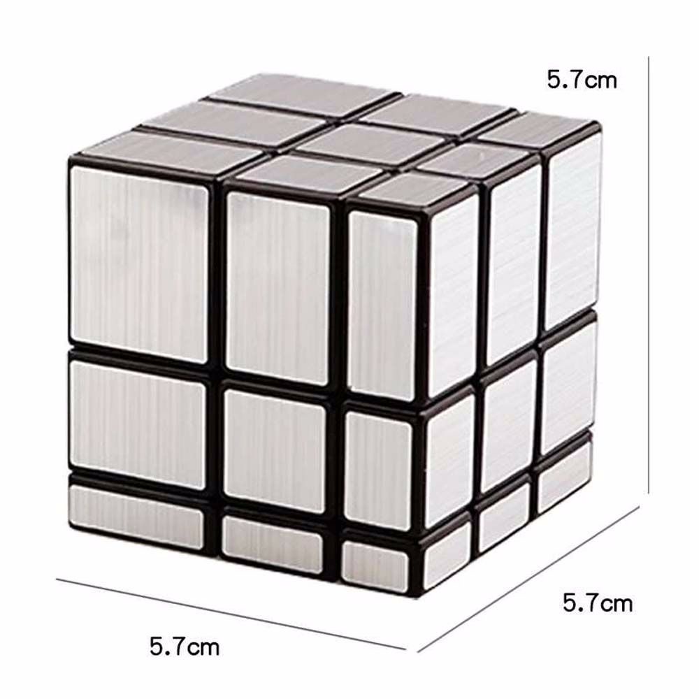 Đồ Chơi Khối Rubik 3x3 X 3x3 Bằng Kim Loại Tráng Gương Nhiều Màu Sắc