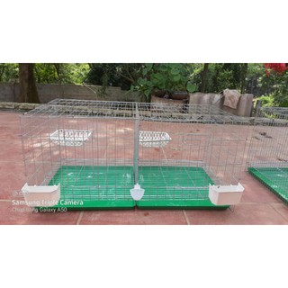 Lồng chim đủ phụ kiện nóc thưa cửa thưa 4,2kg