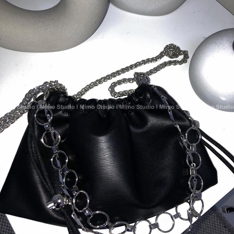 TÚI DA MINI DÂY RÚT TẶNG KÈM CHAIN