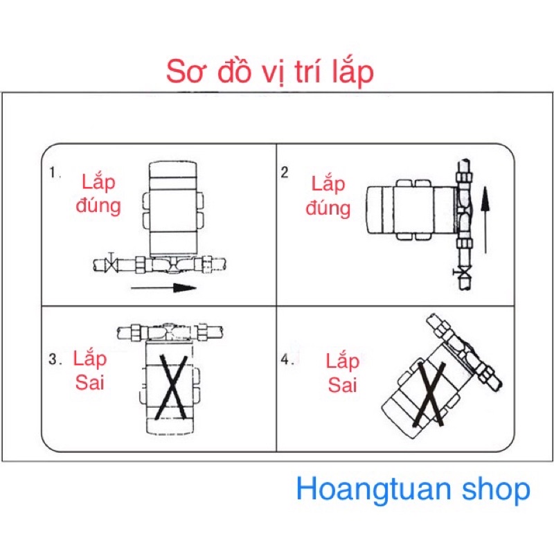 [Mã ELHA22 giảm 5% đơn 300K] Máy bơm tăng áp sử dụng cho máy giặt và vòi sen