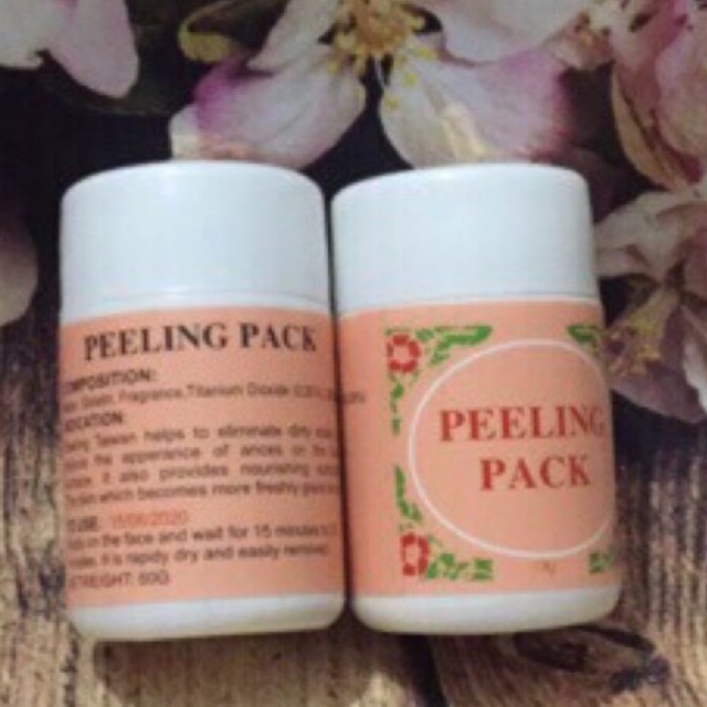 Combo 2 hủ Gel lột mụn PEELING PACK hút sạch nhân mụn, làm sạch mụn cám