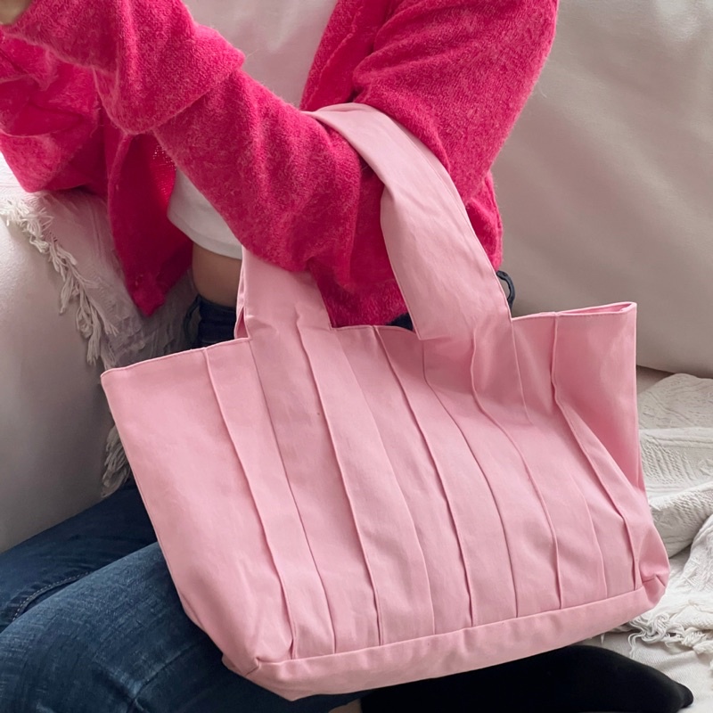 Túi vải Pea Tote Bag Poési thiết kế