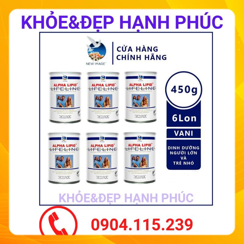 [ Chính hãng ] Combo 6 lon sữa non Alpha Lipid Lifeline (New Zealand)