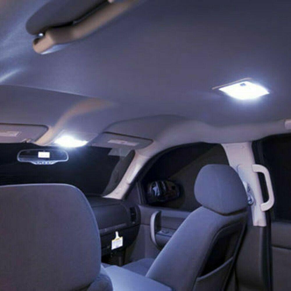 Set 10 Đèn LED 12V 6500K Siêu Sáng Gắn Biển Số Xe Hơi