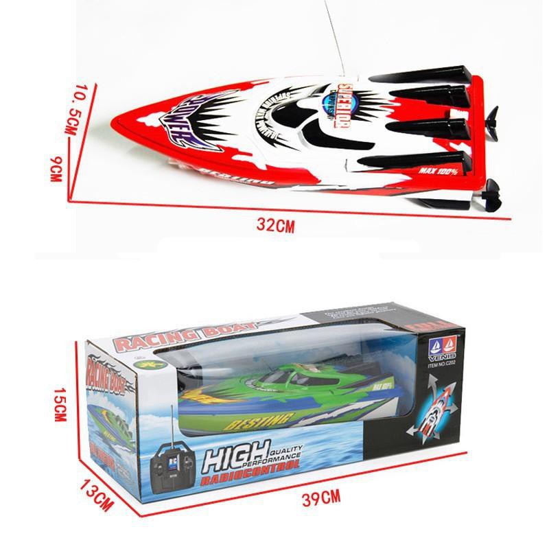 ( Siêu Hót ) Ca Nô Điều Khiển Từ Xa chạy dưới nước Racing Boat ( giao màu ngẩu nhiên )