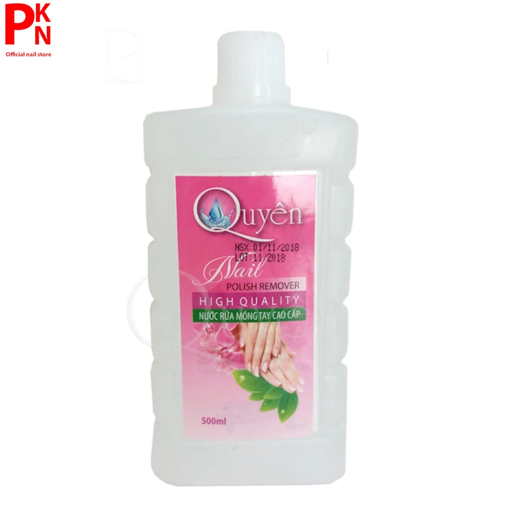 [chính hãng] Nước lau sơn gel Quyên dung tích 500ml