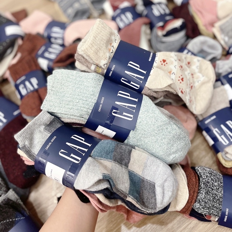 Sét 10 đôi tất G.A.P cao cổ