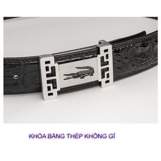 Thắt lưng da cá sấu 100%