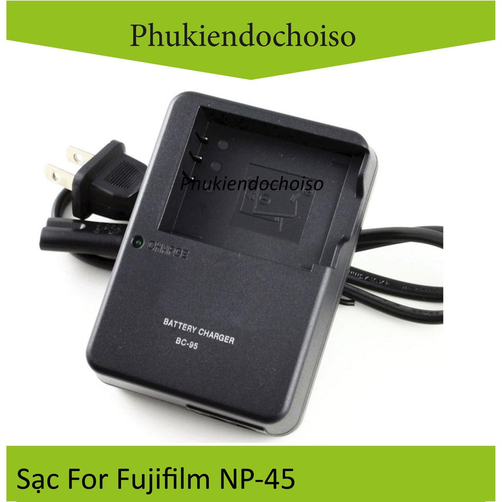 Bộ pin sạc thay thế 1 Pin 1 Sạc máy ảnh Fujifilm NP-45