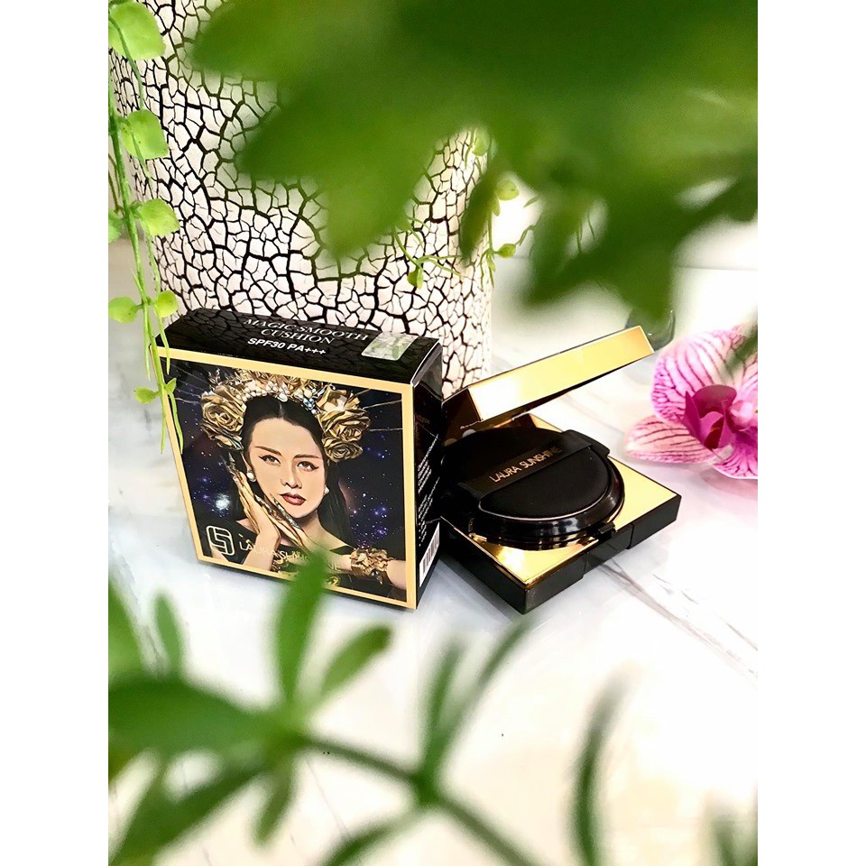 PHẤN NƯỚC SIÊU MỊN- LAURA SUNSHINE MAGIC SMOOTH CUSHION SPF30 PA+++ | BigBuy360 - bigbuy360.vn
