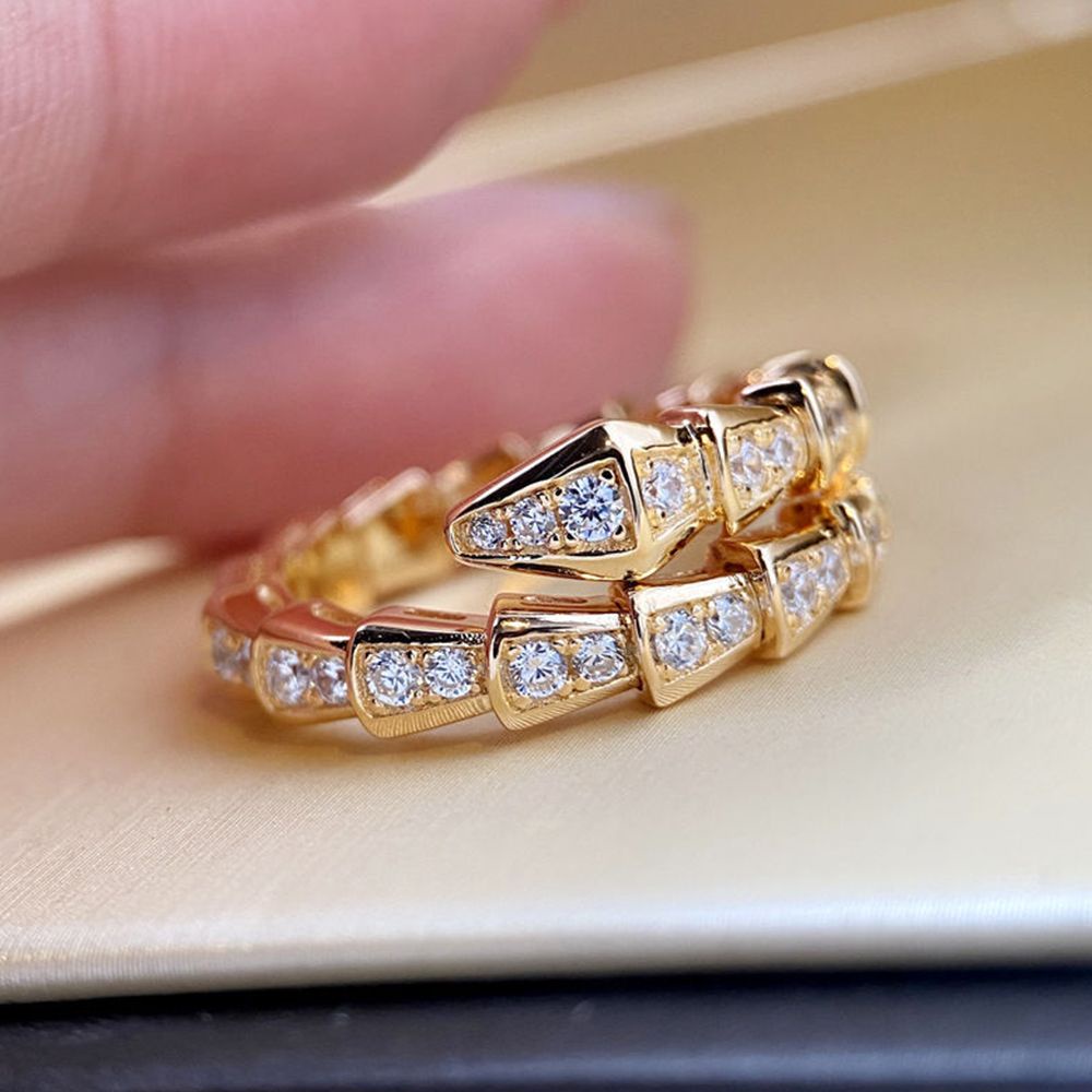 Nhẫn đeo tay hình rắn phong cách Hàn Quốc cá tính