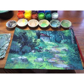 [ARBAT] BẢNG 1 - Màu Poster Nicker lẻ 40ml (Studio Ghibli dùng)