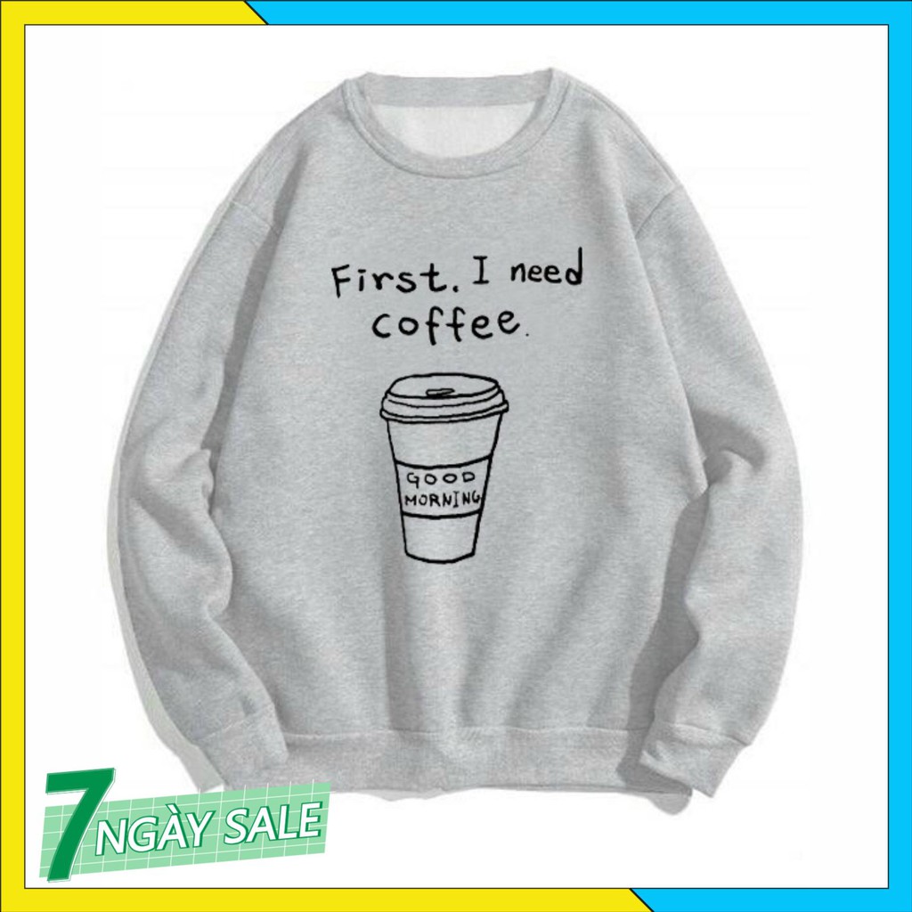 Áo hoodie nam nữ Coffee Teenxx9,Áo sweater nỉ from rộng Unisex | BigBuy360 - bigbuy360.vn