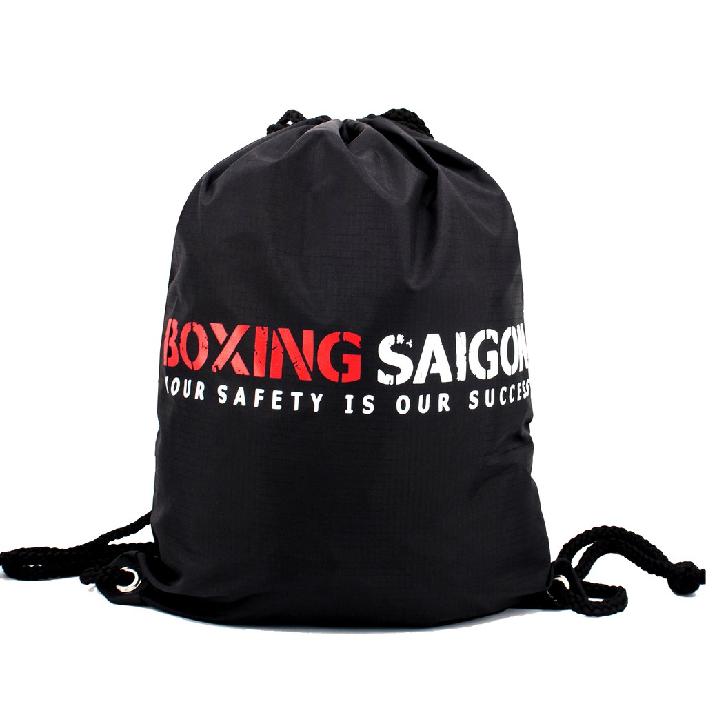 Combo Găng Tay Boxing Saigon + Băng Tay 4m5 (tặng túi rút &amp; xịt)) - Đỏ