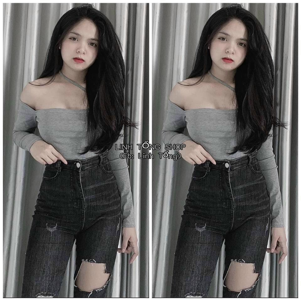 Quần jean cap cao cho nữ hót 2021