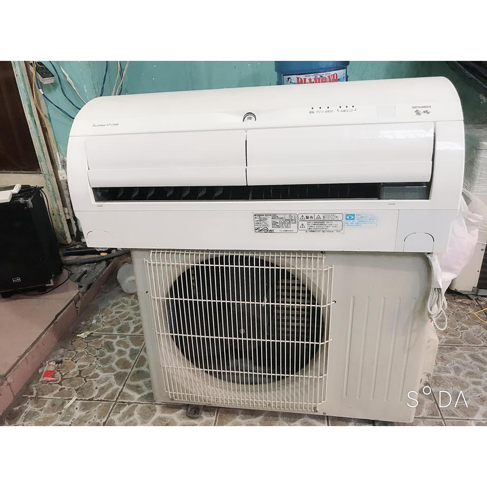 ( DÒNG AUTO CLEAR ) Máy Lạnh Cũ Nội Địa MITSUBISHI 1.0 HP Inverter Siêu Tiết Kiệm Điện Cam Kết Zin 100%