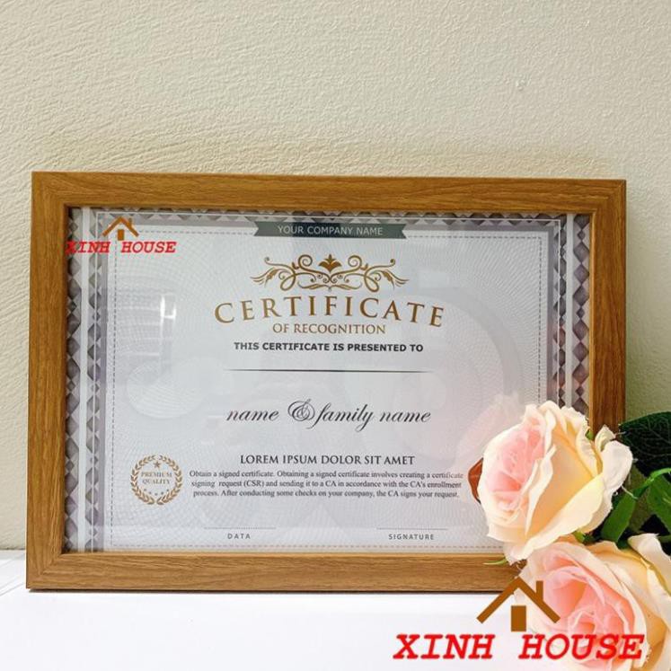 Khung ảnh A4 (21x30) - Khung tranh A4 treo tường - Bảo Hành Gãy Vỡ - In Ảnh Theo Yêu cầu