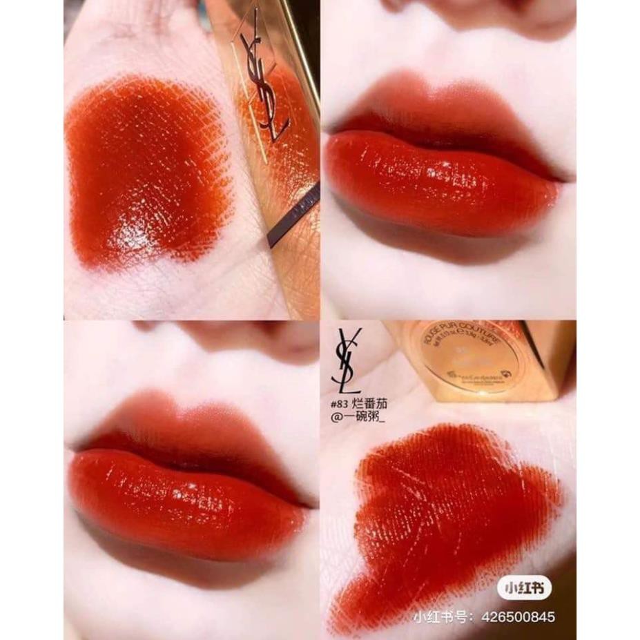 Son lì Y.SL Rouge Pur Couture màu #83 Fiery Red
