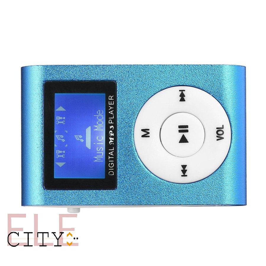 Máy Nghe Nhạc Mp3 107ele Mx-801 Màn Hình Lcd Có Kẹp & Khe Đọc Thẻ Nhớ Tf