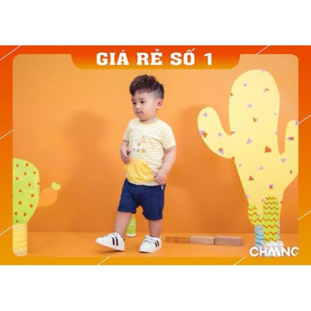 [Mã SR14MAY5 giảm 20K đơn 50K] Hàng chính hãng Áo phông kẻ ngang chaang/ size 6-36m