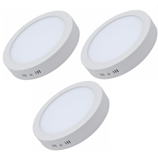 Đèn Led Ốp Nổi Áp Trần 18w Hình Tròn Ánh Sáng Trắng Tiết Kiệm Điện Năng Khả Năng Sinh Nhiệt Thấp