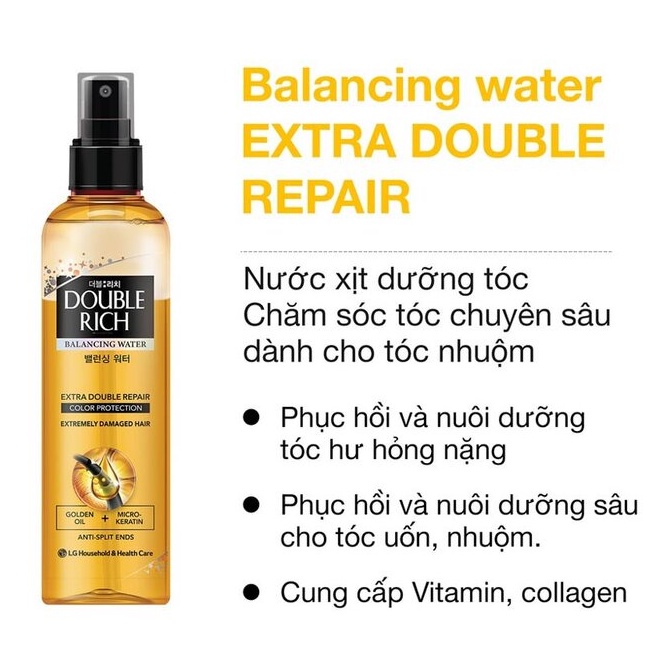 Nước dưỡng tóc Double Rich 250ml